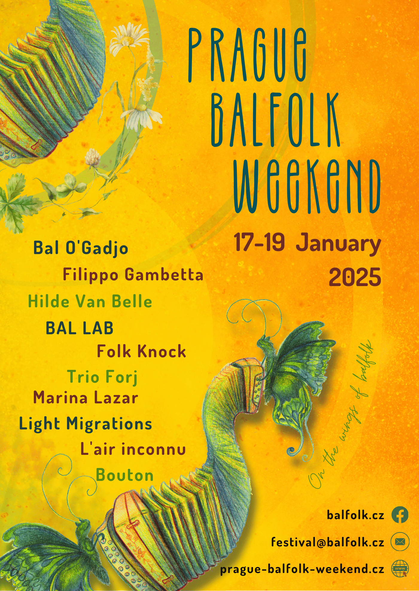 Prague Balfolk Weekend 2025: 17-19 January